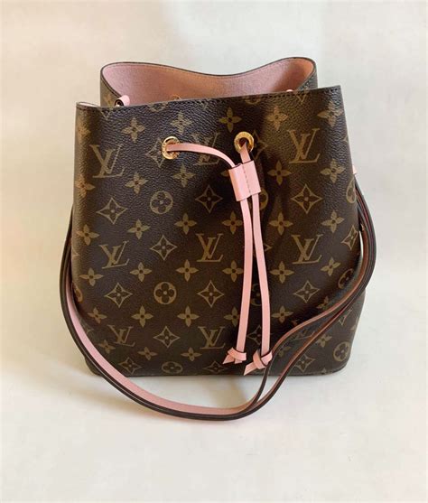 louis vuitton noe pink|Louis Vuitton monogram bag.